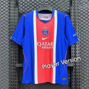 2627 Paris Home 2 stars Player Version Soccer Jersey